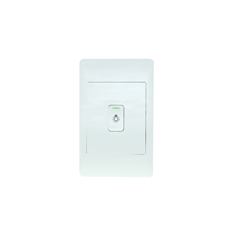 16A SPRING RETURN DIMMER PUSHBUTTON SWITCH