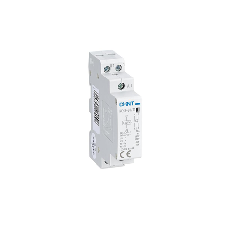 20A CONTACTOR 1NO + 1NC DIN RAIL 230V