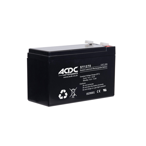 12V 7.2AH BATTERY SEALED LEAD ACID