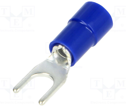 2.5MM BLUE INS LUG 4MM FORK /20