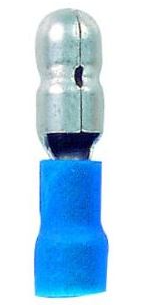 2.5MM BLUE INS LUG MALE BULLET /20