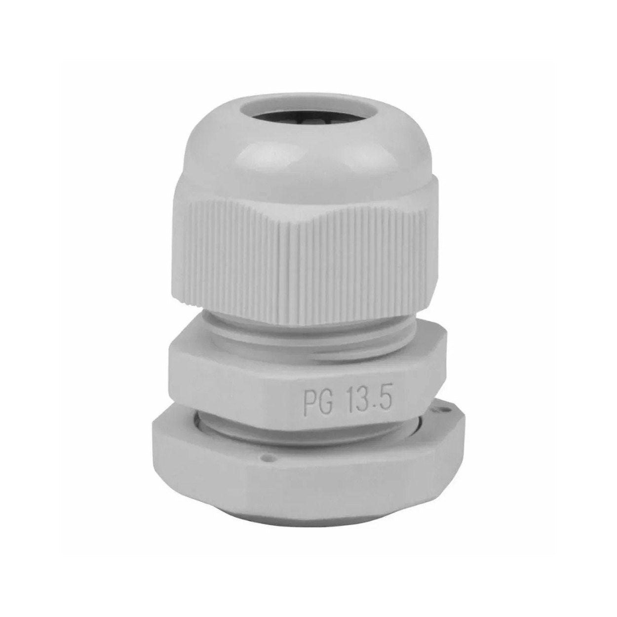 PG-11 PVC SCREW-IN COMPRESSION GLAND WHITE